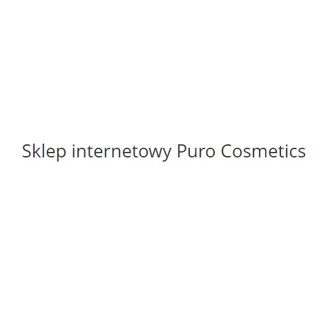 Logo firmy Opakowania kosmetyczne - Puro Cosmetics