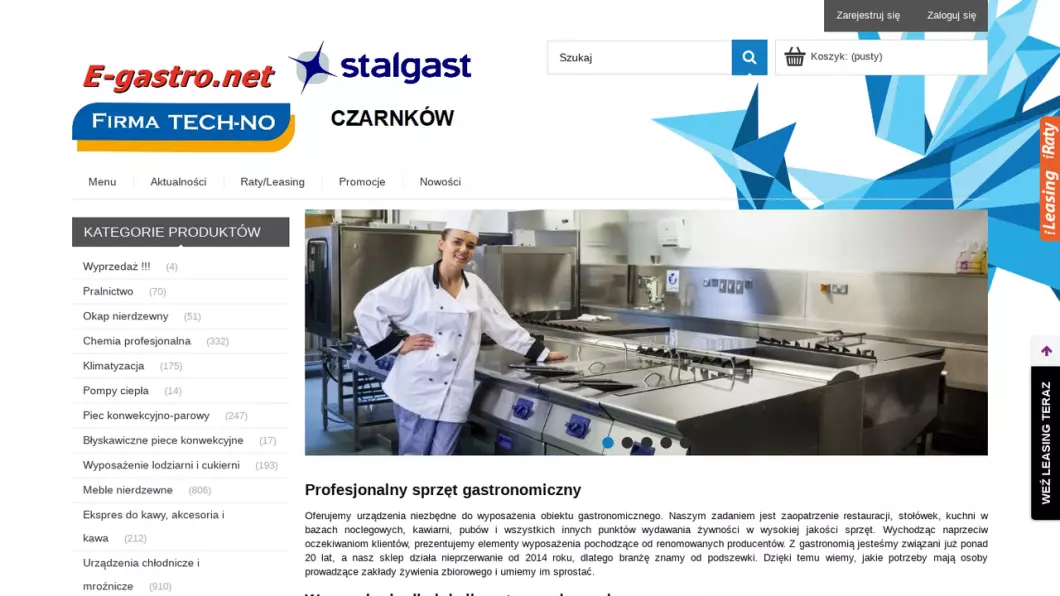 Zrzut ekranu strony